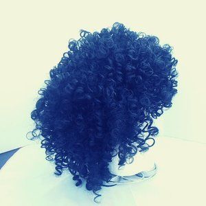 AISI Curly Afro Wig Shoulder Length New with tags